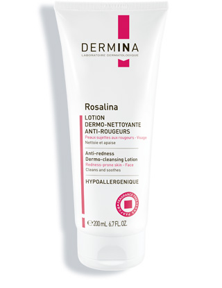 Rosalina Lotion Dermo-nettoyante anti-rougeurs